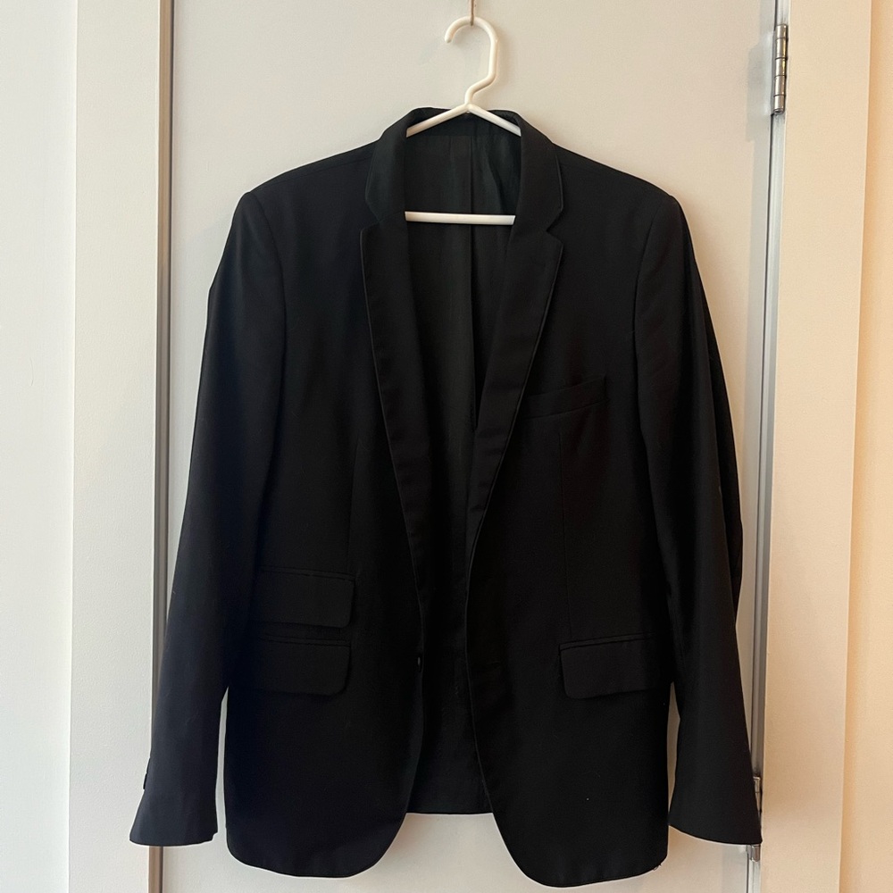 Classic Black Men's Blazer